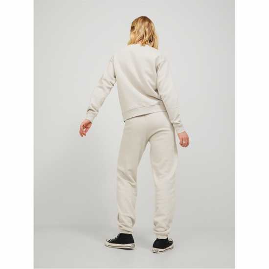 Jjxx Abbie Long Sleeve Crew Sweatshirt Лунна лъчина Дамско облекло плюс размер