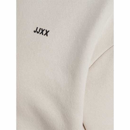 Jjxx Abbie Long Sleeve Crew Sweatshirt Лунна лъчина Дамско облекло плюс размер