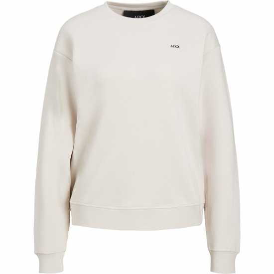 Jjxx Abbie Long Sleeve Crew Sweatshirt Лунна лъчина Дамско облекло плюс размер