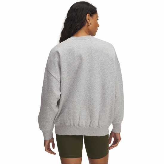 Under Armour Rival Flc Os Crew Ld54 Halo Gray Дамски пуловери