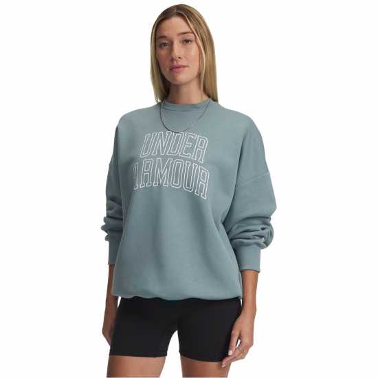 Under Armour Women's Varsity Crew Sweatshirt Змийска 