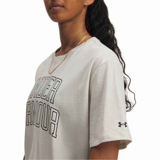 Under Armour Rival Os Campus T Ld54 Summit White Дамски пуловери