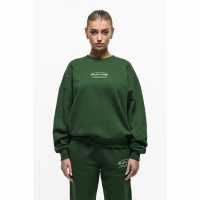 Good For Nothing Oval Sweatshirt Dark Green  Дамски пуловери