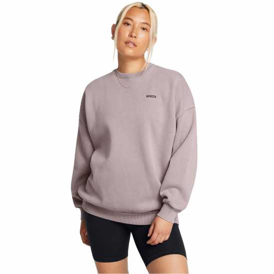 Under Armour Icon Hwt Crew Ld99 Grey Дамски пуловери
