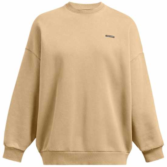 Дамски пуловери Under Armour Icon Hwt Crew Ld99 Brown Under Armour Icon Hwt Crew Ld99 Brown Дамски пуловери
