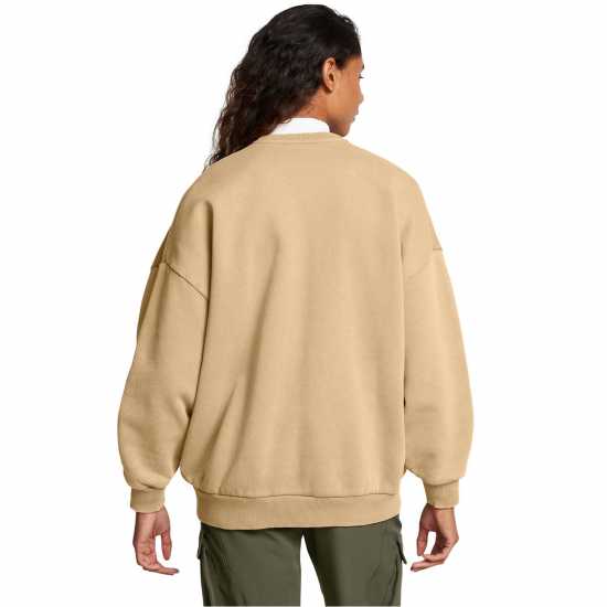 Дамски пуловери Under Armour Icon Hwt Crew Ld99 Brown Under Armour Icon Hwt Crew Ld99 Brown Дамски пуловери