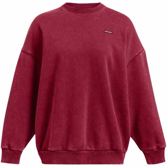 Under Armour Women's Icon Crew Sweatshirt Червено 