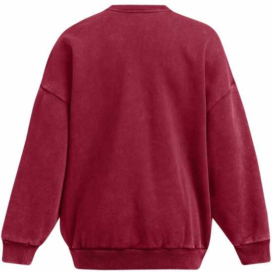 Under Armour Women's Icon Crew Sweatshirt Червено 