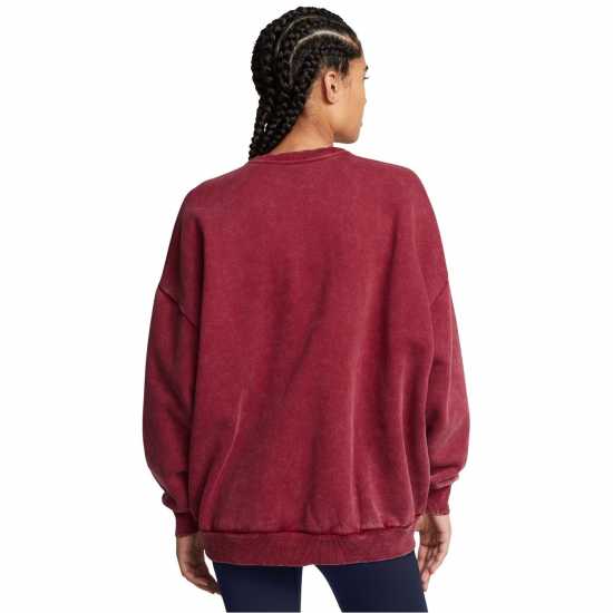 Under Armour Women's Icon Crew Sweatshirt Червено 