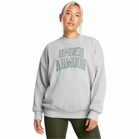 Дамски пуловери Under Armour Icon Hwt Os Crew Ld99 Grey Under Armour Icon Hwt Os Crew Ld99 Grey Дамски пуловери