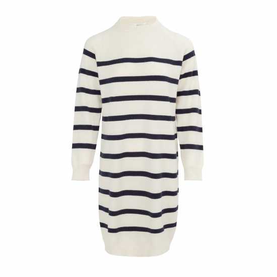 Miso Mock Neck Long Sleeve Knitted Jumper Dress Miso Mock Neck Long Sleeve Knitted Jumper Dress