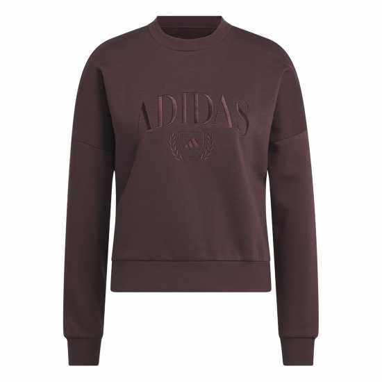 Adidas Cozy Holiday Graphic Sweatshirt Womens  