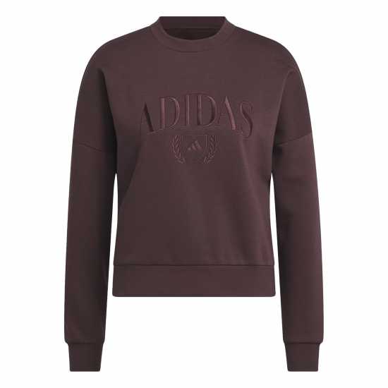 Adidas Cozy Holiday Graphic Sweatshirt Womens  