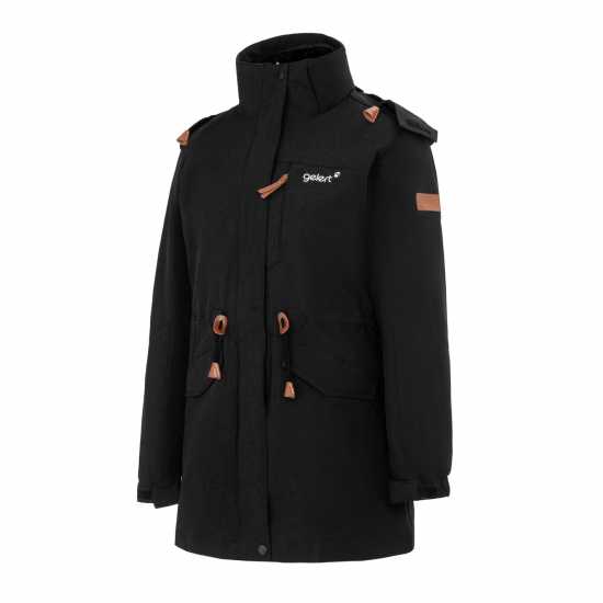 Gelert Парка 3В1 3 In 1 Parka Womens Черно Дамски якета и палта