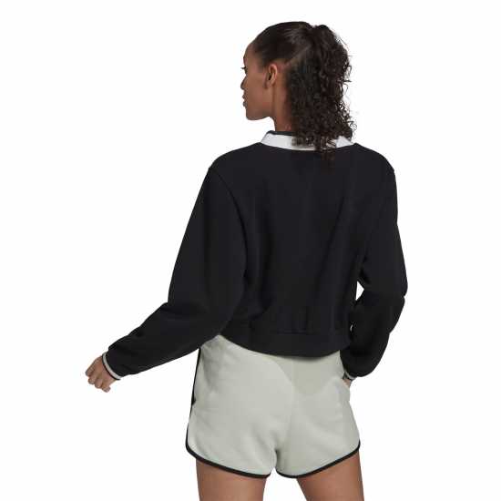 Adidas W Cro Sweater Ld99  Дамски суичъри и блузи с качулки