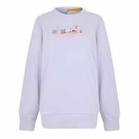 Diadora Eye Crew Neck Sweater Womens Gravel Grey Diadora Eye Crew Neck Sweater Womens Gravel Grey