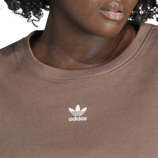 Adidas Adicolor Essentials Crew Sweatshirt (Plus Size) Womens  Дамско облекло плюс размер