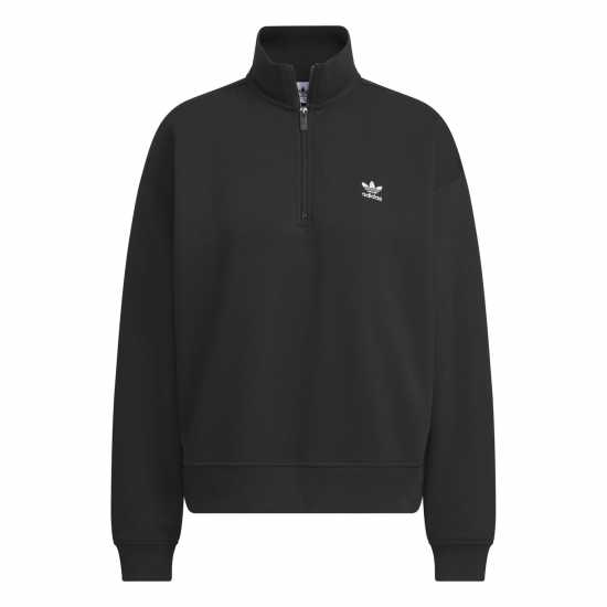 Adidas Essentials Half Zip Sweatshirt Womens  Дамски пуловери