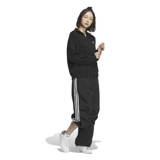 Adidas Essentials Half Zip Sweatshirt Womens  Дамски пуловери