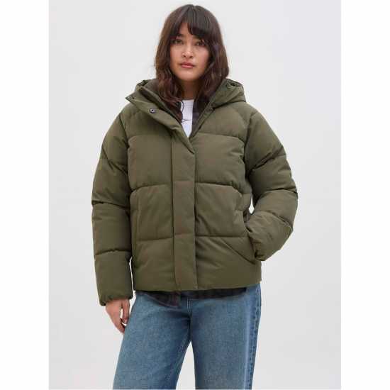 Дамско Яке Jjxx Global Puffer Jacket Womens Sea Turtle Дамско Яке Jjxx Global Puffer Jacket Womens Sea Turtle