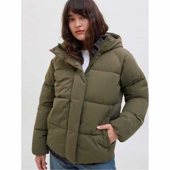 Дамско Яке Jjxx Global Puffer Jacket Womens Sea Turtle Дамско Яке Jjxx Global Puffer Jacket Womens Sea Turtle
