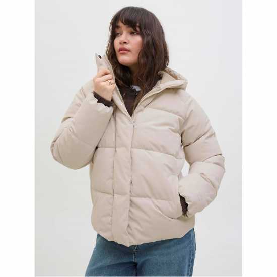 Дамско Яке Jjxx Global Puffer Jacket Womens Moonbeam Дамско Яке Jjxx Global Puffer Jacket Womens Moonbeam