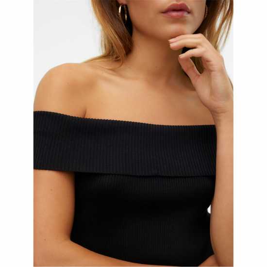 Дамски пуловери и жилетки Vero Moda Willow Off Top Ld99 Черно Vero Moda Willow Off Top Ld99 Черно Дамски пуловери и жилетки