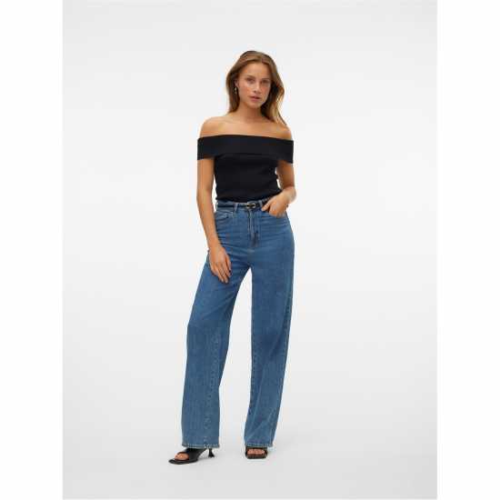 Дамски пуловери и жилетки Vero Moda Willow Off Top Ld99 Черно Vero Moda Willow Off Top Ld99 Черно Дамски пуловери и жилетки