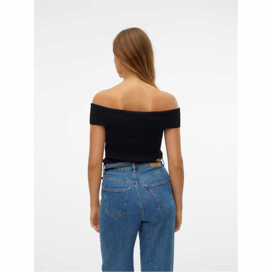Дамски пуловери и жилетки Vero Moda Willow Off Top Ld99 Черно Vero Moda Willow Off Top Ld99 Черно Дамски пуловери и жилетки