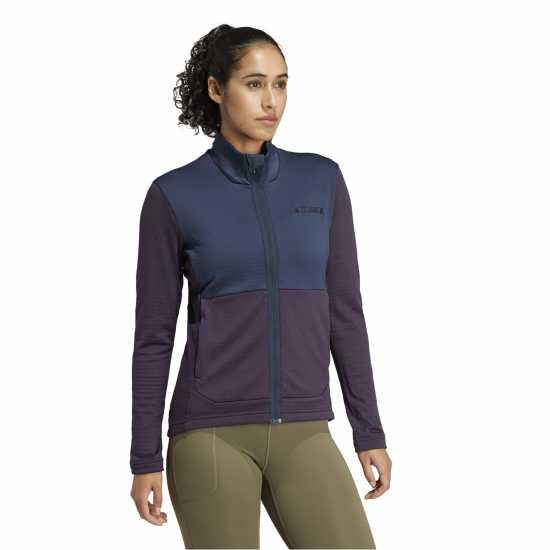 Adidas Дамско Яке Terrex Multi Light Fleece Full-Zip Jacket Womens Аурора Черно Adidas Дамско Яке Terrex Multi Light Fleece Full-Zip Jacket Womens Аурора Черно