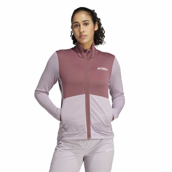Adidas Дамско Яке Terrex Multi Light Fleece Full-Zip Jacket Womens Adidas Дамско Яке Terrex Multi Light Fleece Full-Zip Jacket Womens