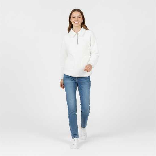 Jack Wills Women's 1/4 Zip Fleece  