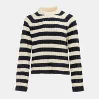 Miso Stripe Jumper Women Open Hem Miso Stripe Jumper Women Open Hem