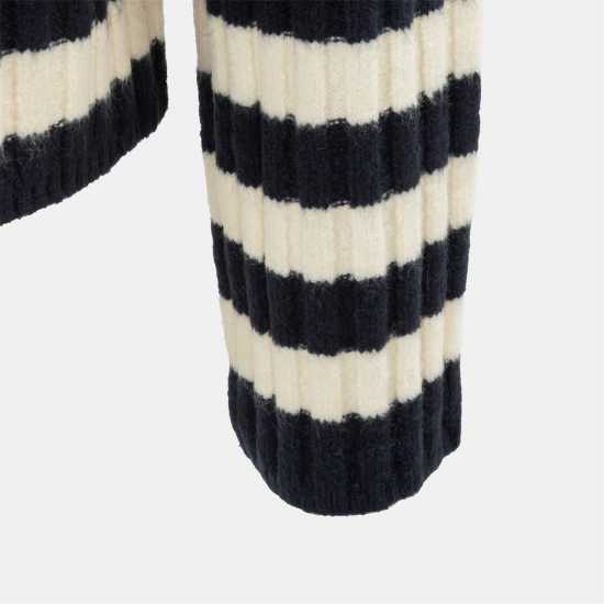 Miso Stripe Jumper Women Open Hem  