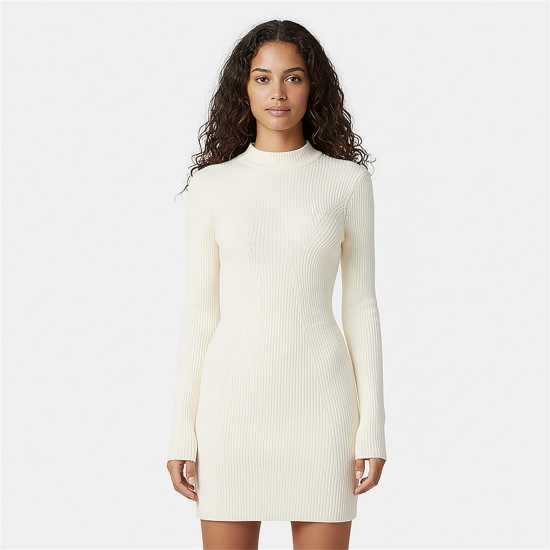 Jack Wills Women's Rib Contour Knitted Jumper Dress Jack Wills Women's Rib Contour Knitted Jumper Dress