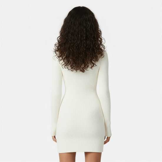 Jack Wills Women's Rib Contour Knitted Jumper Dress Jack Wills Women's Rib Contour Knitted Jumper Dress