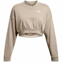 Under Armour Women's Rival Terry Cropped Sweatshirt  