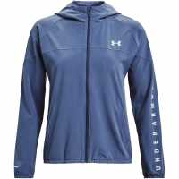 Under Armour Яке С Качулка Hooded Jacket Mineral Blue Дамски грейки
