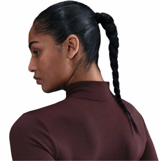 Nike One Fz Perf Jkt Ld00 Burgundy Crush Дамски якета и палта