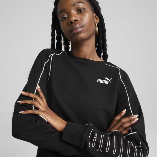 Puma Sport Crew Swtr Ld99 Черно Пума Дамски пуловери