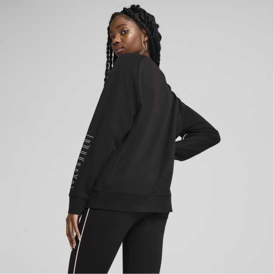 Puma Sport Crew Swtr Ld99 Черно Пума Дамски пуловери