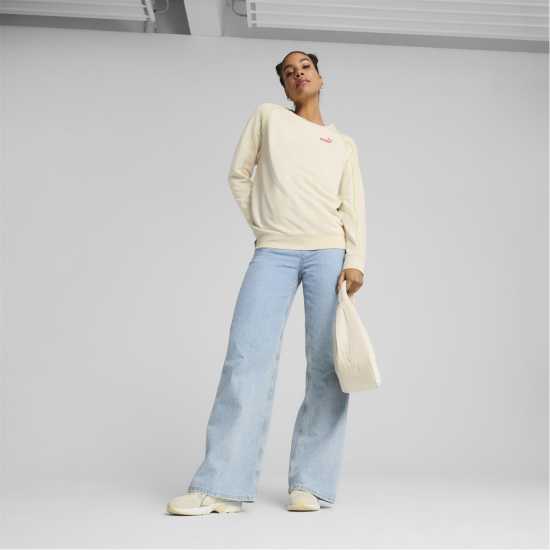 Puma Sport Crew Swtr Ld99 Алпийска сняг Дамски пуловери