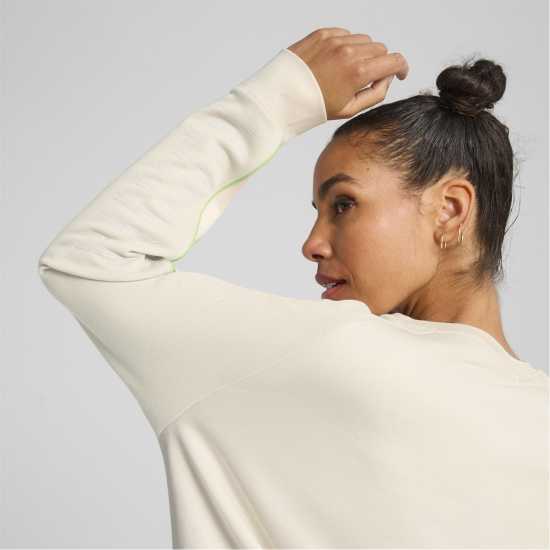 Puma Sport Crew Swtr Ld99 Алпийска сняг Дамски пуловери