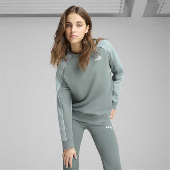 Дамски пуловери Puma Sport Crew Swtr Ld99 Зелена Луна Puma Sport Crew Swtr Ld99 Зелена Луна Дамски пуловери