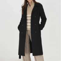 Brave Soul Тренчкот Bs Womens Faux Suede Trench Coat With Belt  