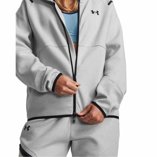 Under Armour Unstoppable Full-Zip Fleece Моден сив 