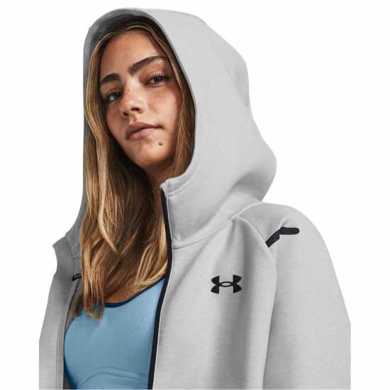 Under Armour Unstoppable Full-Zip Fleece Моден сив 