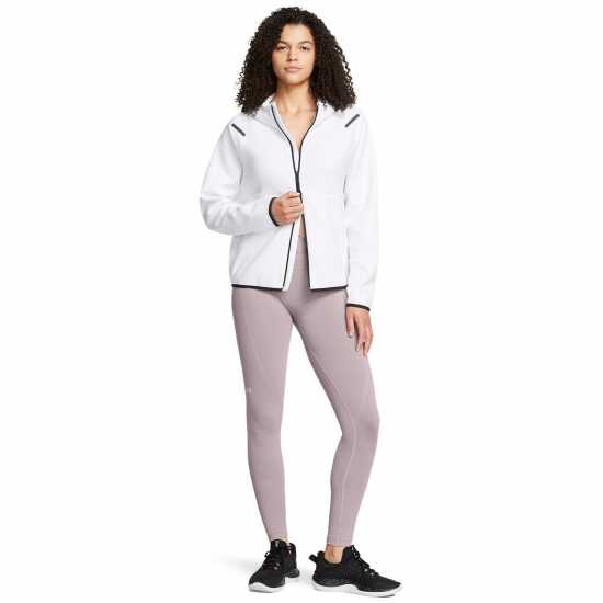 Under Armour Unstoppable Full-Zip Fleece Бяло Under Armour Unstoppable Full-Zip Fleece Бяло
