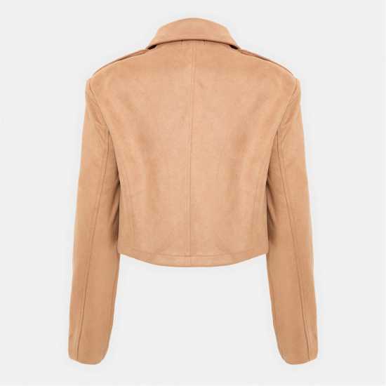 Мотоциклетно Яке Faux Suede Biker Jacket  