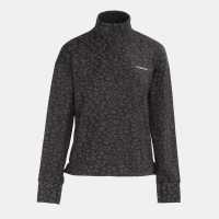 La Gear Half Zip Sweatshirt Womens Black 